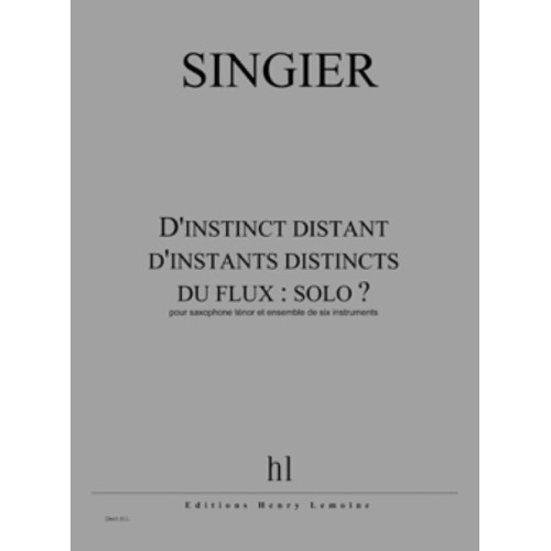 D'Instinct Distant D'Instants Distincts Du Flux 