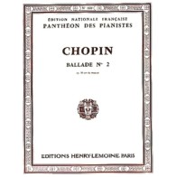 Ballade n°2 Op.38 en fa maj. 