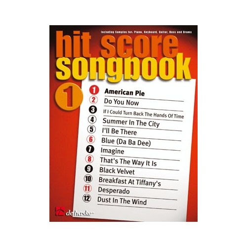9789043109710DHP_1002056-401 Hit Score Songbook 1