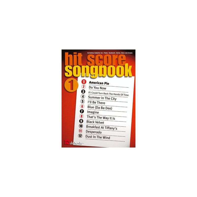 9789043109710DHP_1002056-401 Hit Score Songbook 1