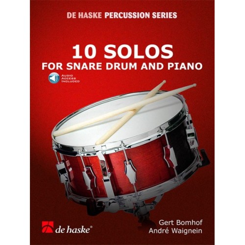 9789043166652DHP_1064155-404 10 Solos for Snare Drum and Piano