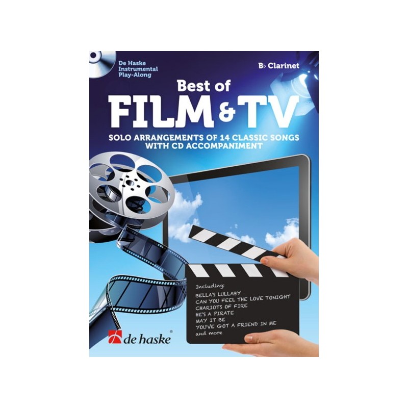 9789043137850DHP_1135435-400 Best of Film & TV (Clarinet)