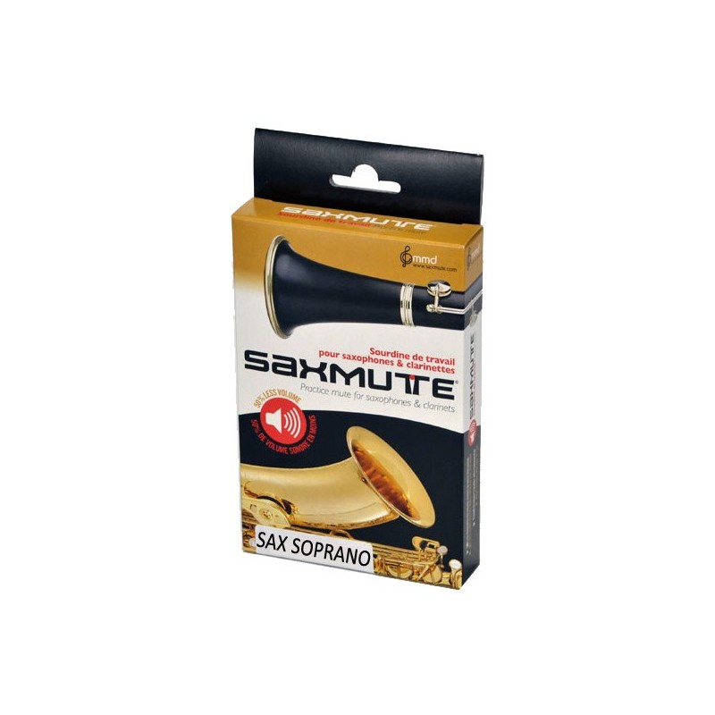 SAXMUTE Sourdine saxophone soprano 2 bocaux