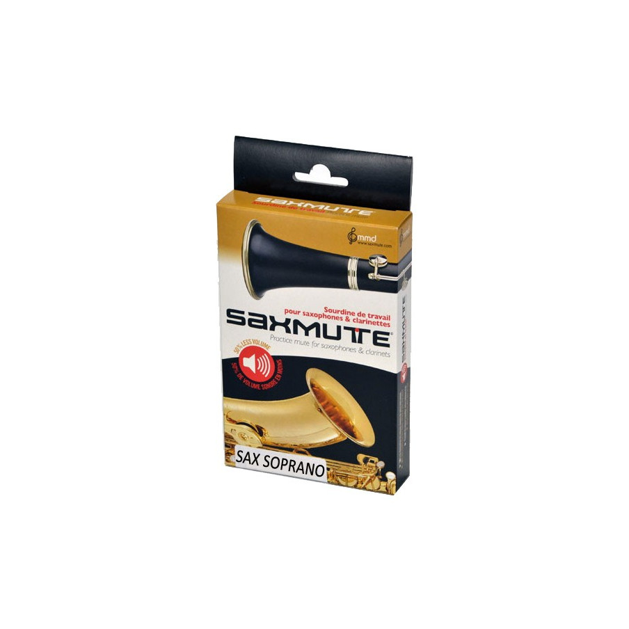 SAXMUTE Sourdine saxophone soprano 2 bocaux