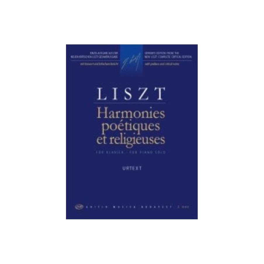 9790080123126EMBZ12312 Harmonies poetiques et religieuses