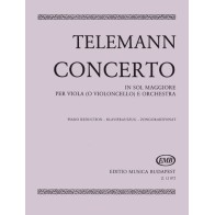9790080128725EMBZ12872 Concerto in sol maggiore per viola ( o violoncel