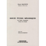 5020679571088ACF021074 Douze Etudes Melodiques en Style d'Auteurs