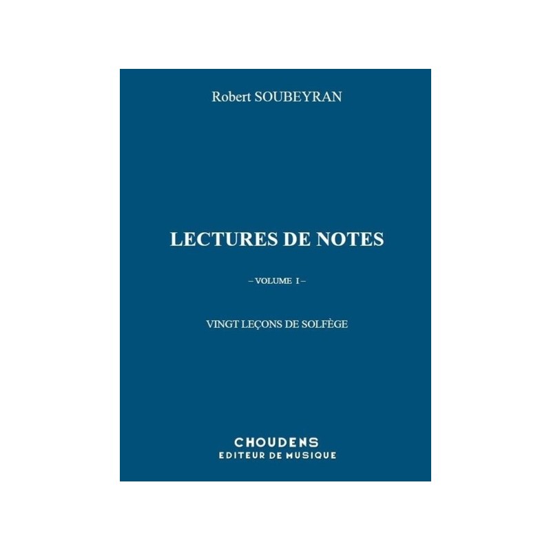 5020679577455ALAC020661 Lectures de Notes - 20 Leçons de Solfège