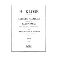9790046031861AL03186 Méthode de Saxophone Vol. 1