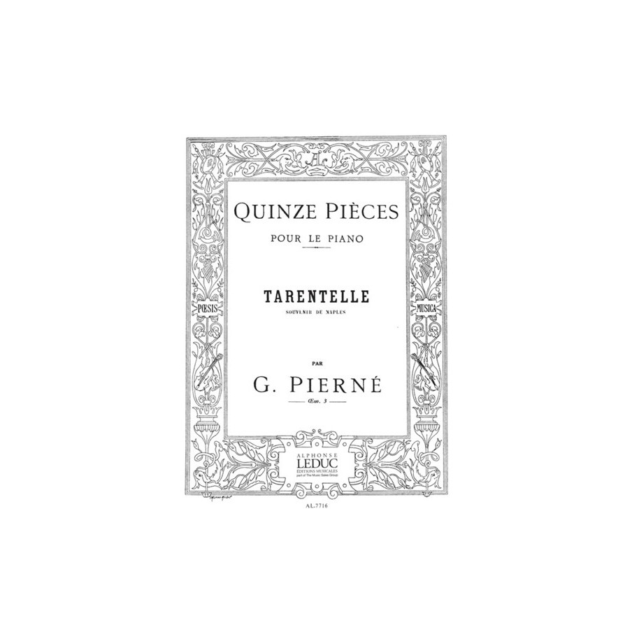 9790046077166AL07716 Tarentelle Op.3, No.15 in a minor
