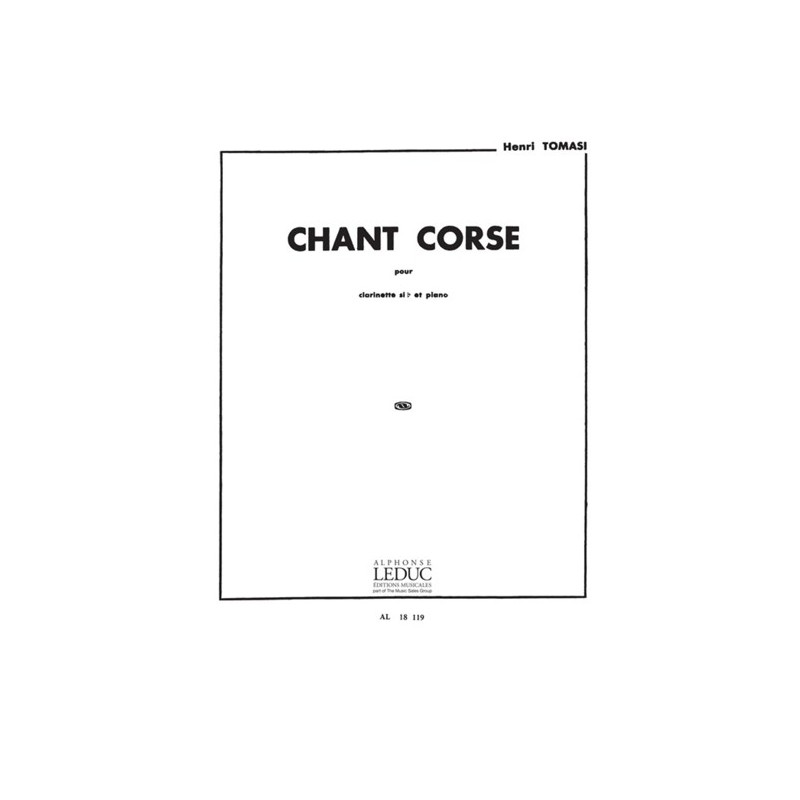 9790046181191AL18119 Chant corse