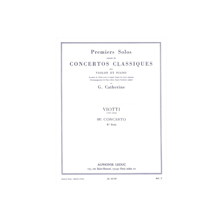 9790046183188AL18318 Premiers Solos Concertos Classiques