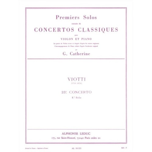 9790046183218AL18321 Premiers Solos Concertos Classiques