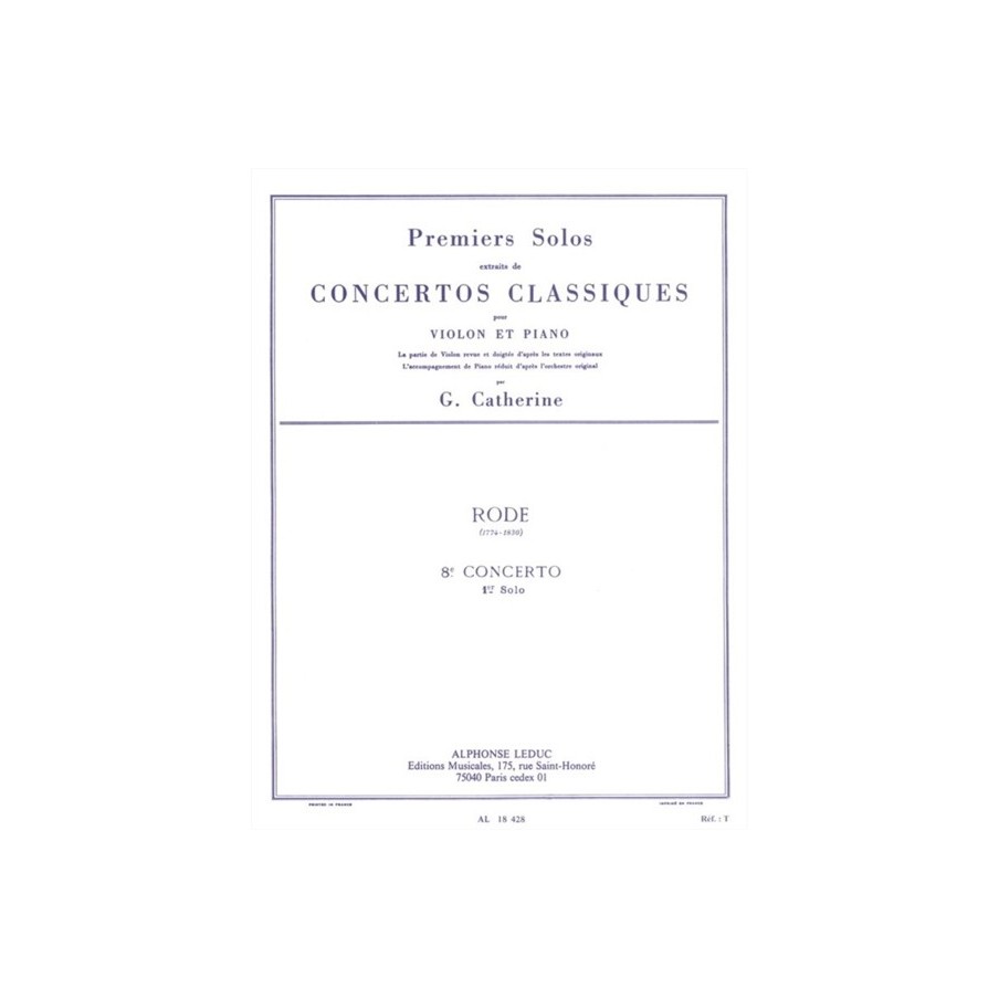 9790046184284AL18428 Premiers Solos Concertos Classiques