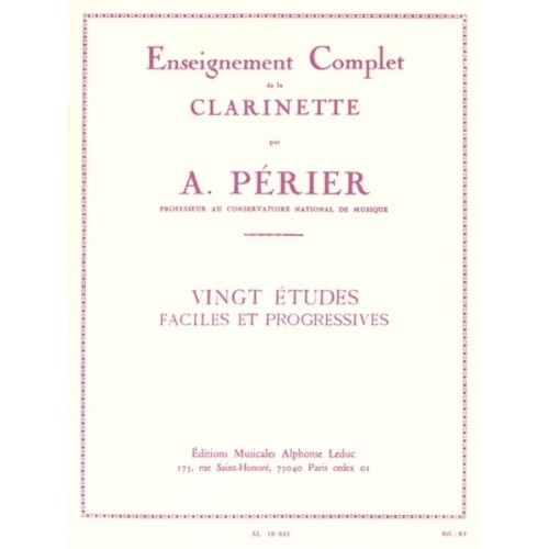 20 Études Faciles &...