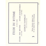 9790046188923AL18892 Étude Du Rythme - Vol.3