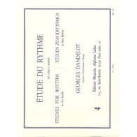 9790046192630AL19263 Étude Du Rythme - Vol.4
