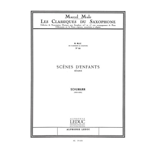 9790046196546AL19654 Robert Alexander Schumann: Rêverie Op.15, No.7