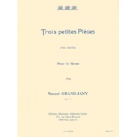 9790046200397AL20039 3 Petites Pièces Opus 7