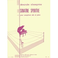 9790046200908AL20090 Sonatine Sportive For Alto Saxophone And Piano