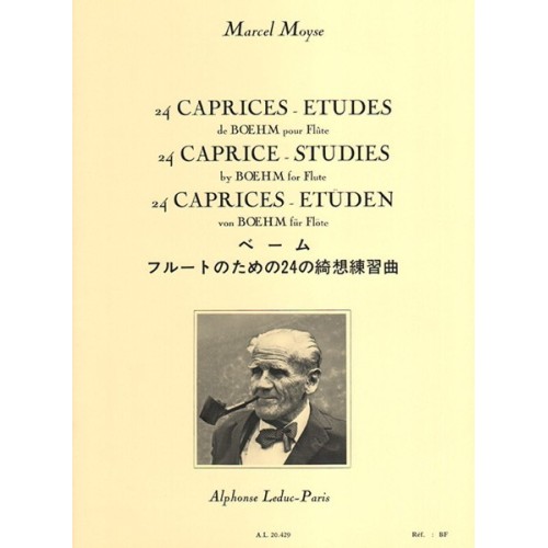 9790046204296AL20429 24 Caprices-études de Boehm pour flûte