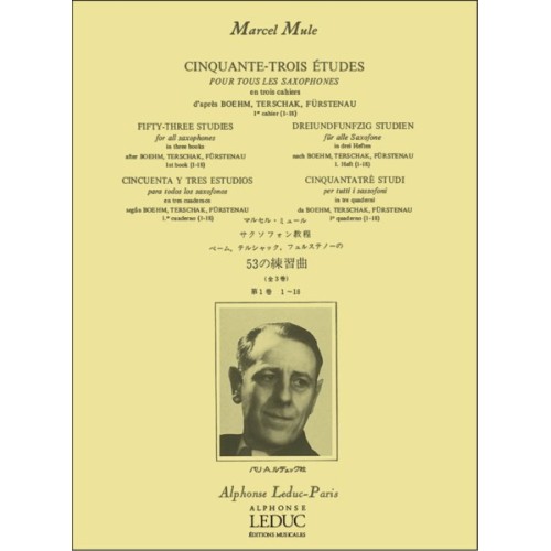 53 Etudes 1, d'après Boehm,...