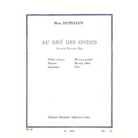 9790046204463AL20446 Au Gré Des Ondes - six petites pièces pour piano