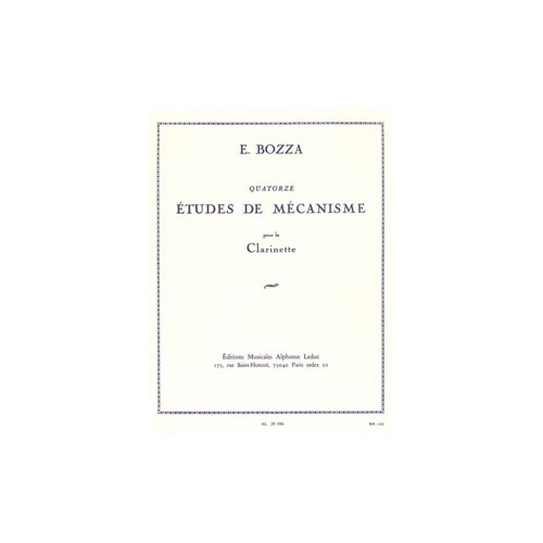 14 Etudes De Mécanisme 