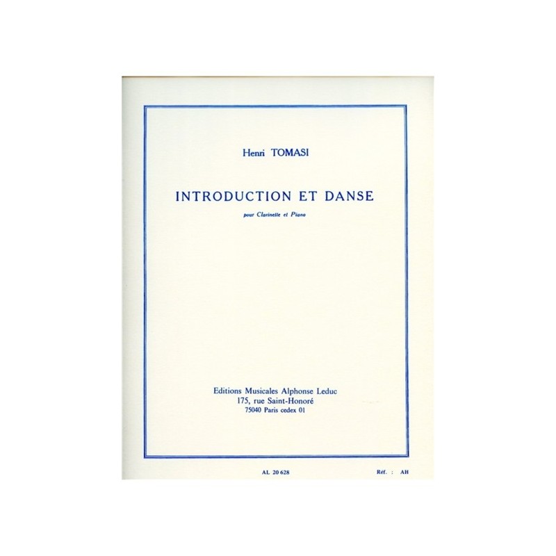 9790046206283AL20628 Introduction et Danse