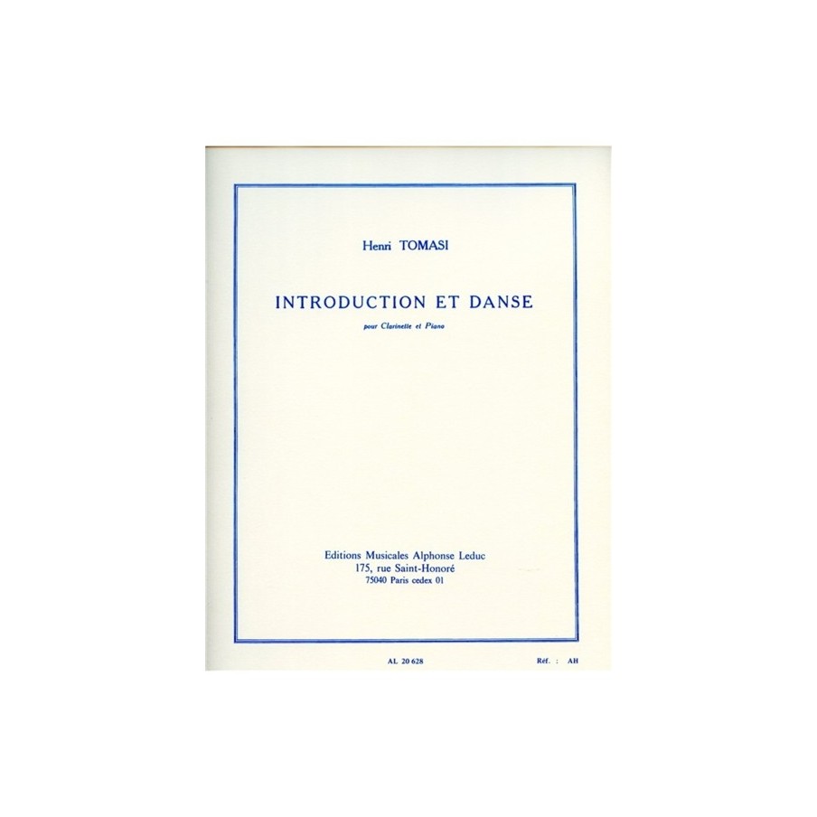 9790046206283AL20628 Introduction et Danse