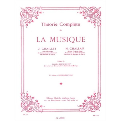 9790046206313AL20631 Théorie complète de la musique - Vol. 2