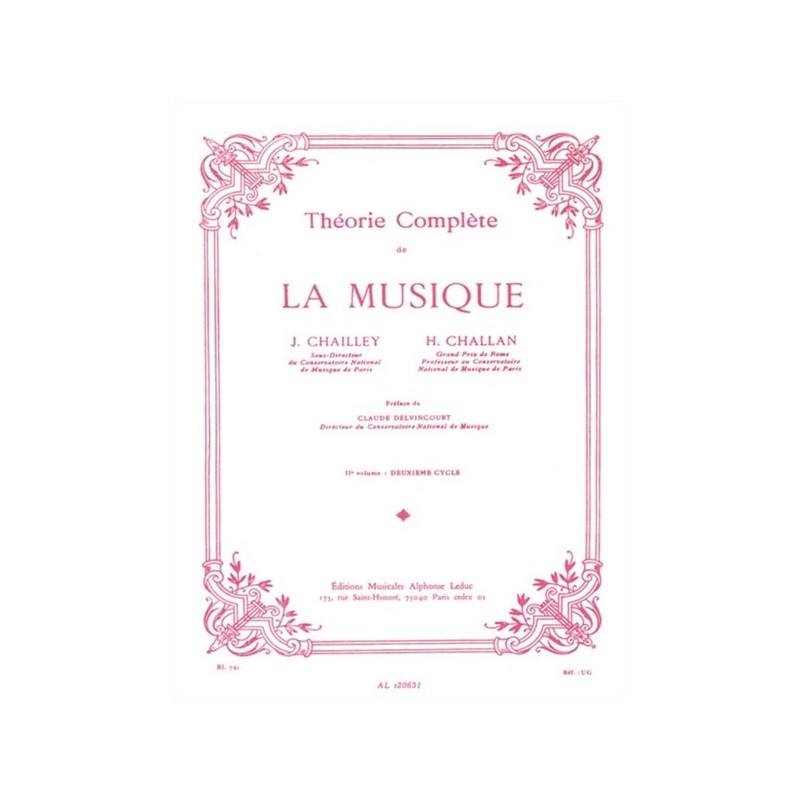 9790046206313AL20631 Théorie complète de la musique - Vol. 2