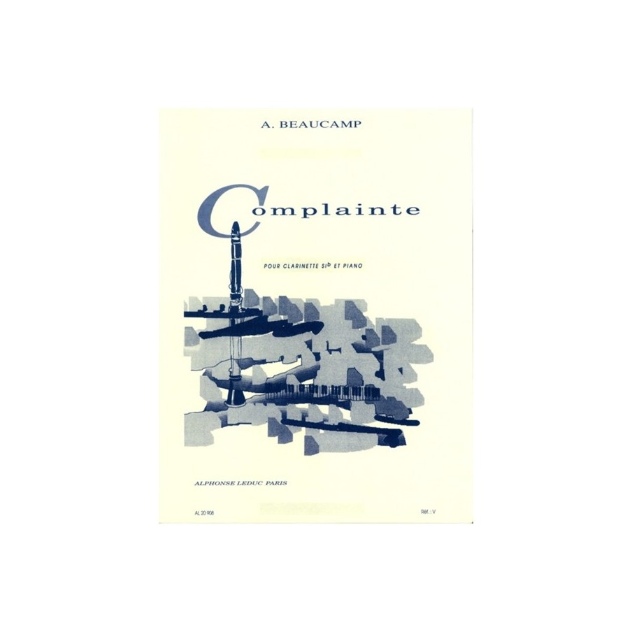 9790046209086AL20908 Complainte