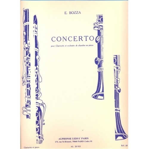 9790046209352AL20935 Concerto For Clarinet And Chamber Orchestra