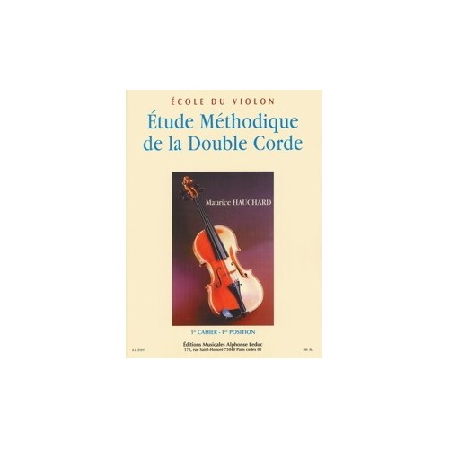 Étude Méthodique de la Double Corde 1 