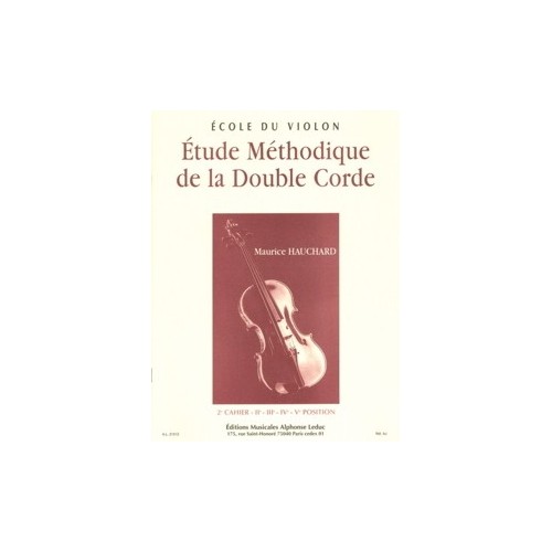 Étude Méthodique de la Double Corde 2 