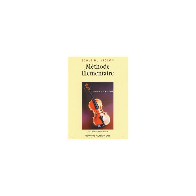 9790046210198AL21019 Méthode élémentaire Vol. 2 - Progressif