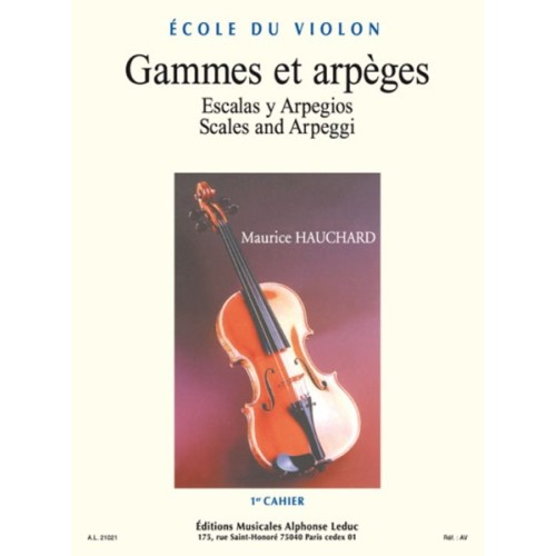 9790046210211AL21021 Gammes et arpèges, Vol.1