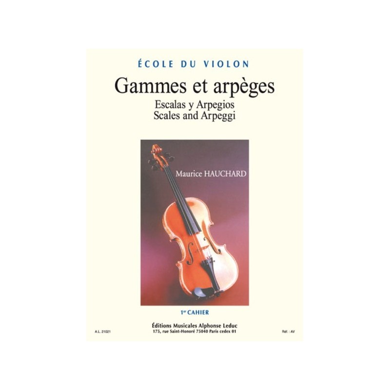 9790046210211AL21021 Gammes et arpèges, Vol.1