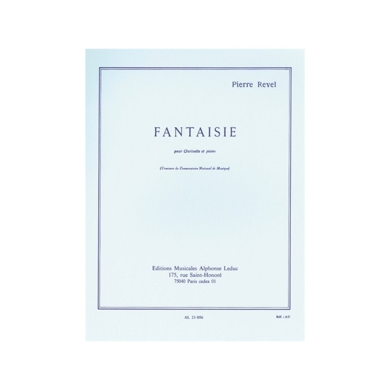 9790046210563AL21056 Fantaisie