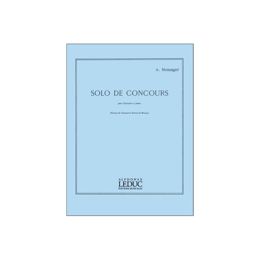 9790046214745AL21474 Solo De Concours