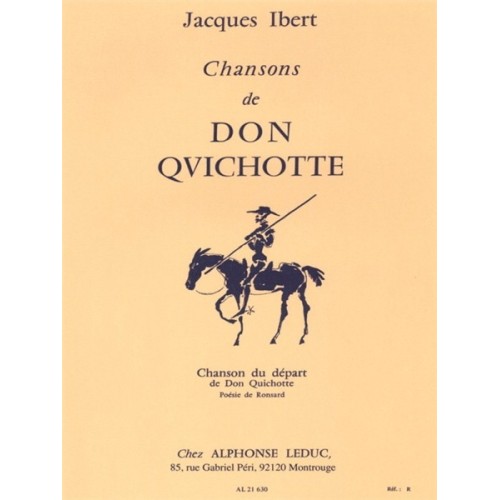 9790046216305AL21630 Chansons De Don Quichotte No.1 - Chanson Du Depart