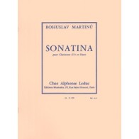 9790046216985AL21698 Sonatina pour Clarinette et Piano