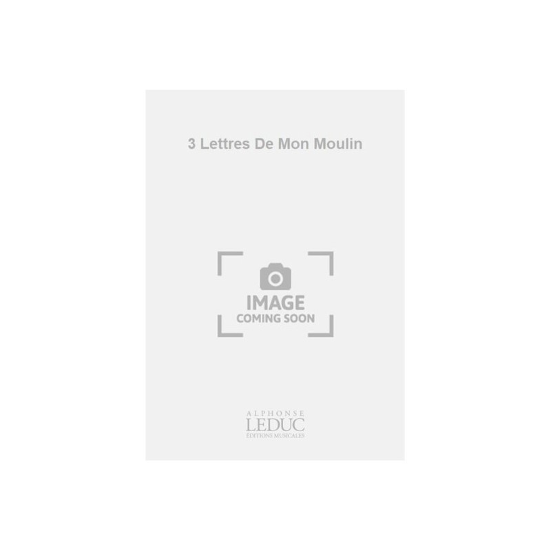 9790046217678AL21767 3 Lettres De Mon Moulin