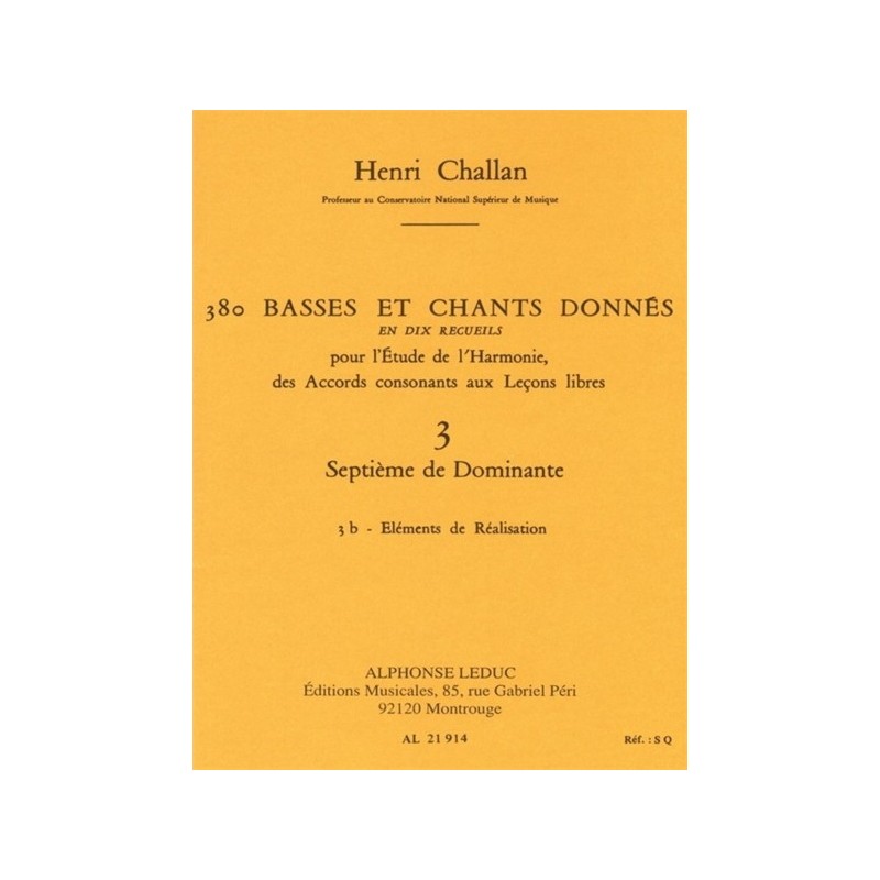 9790046219146AL21914 380 Basses et Chants Donnés Vol. 3B