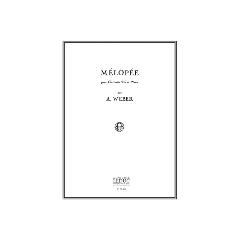 9790046228698AL22869 Mélopée