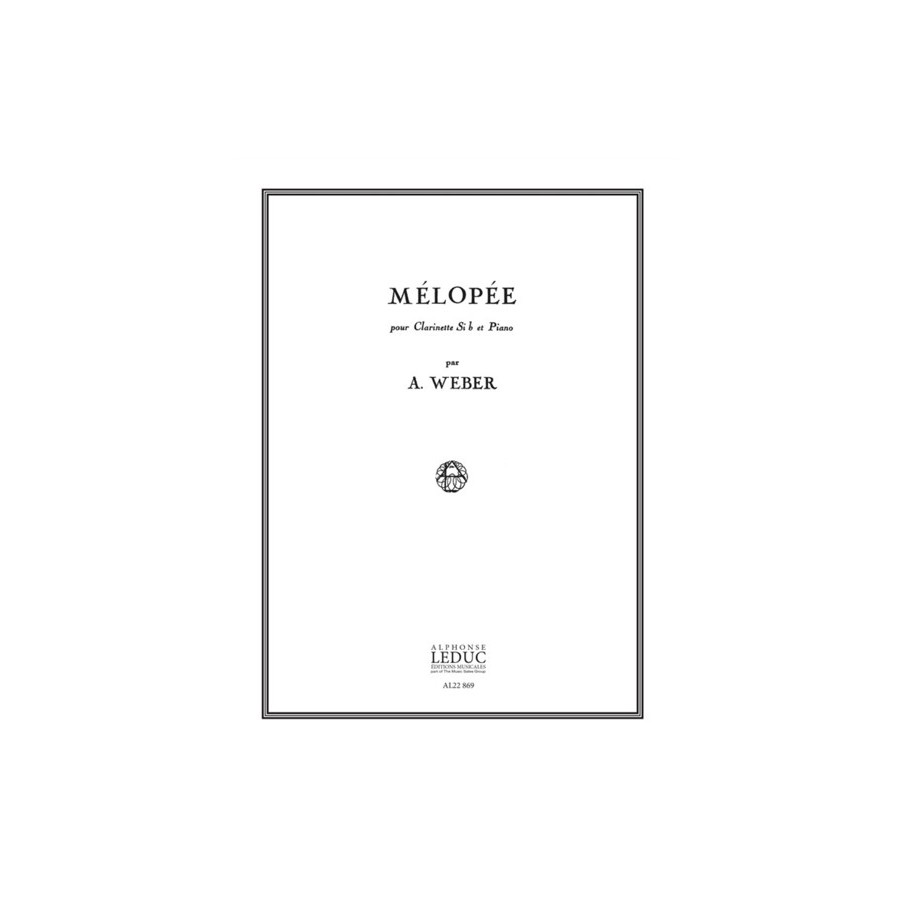 9790046228698AL22869 Mélopée