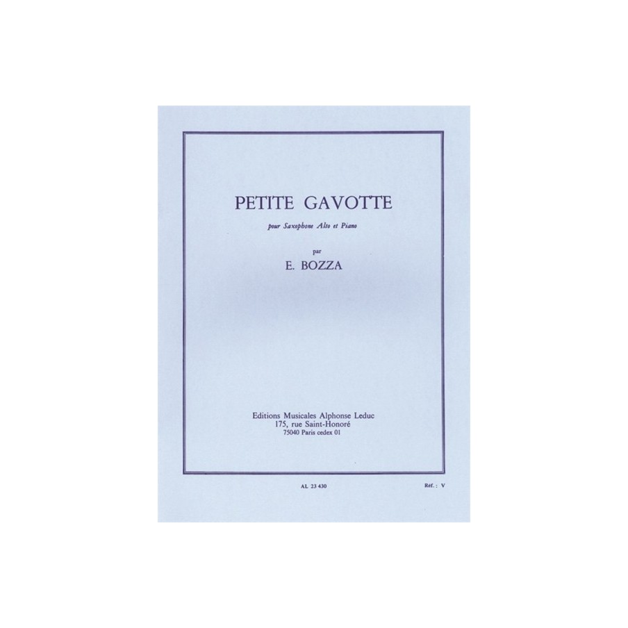 9790046234309AL23430 Petite Gavotte