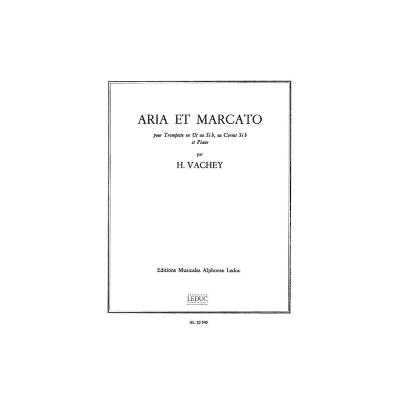 9790046235450AL23545 Aria et Marcato