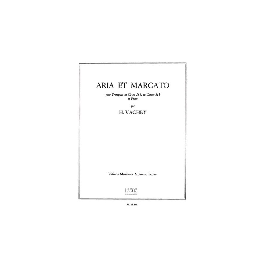 9790046235450AL23545 Aria et Marcato